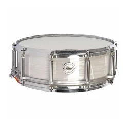 Pearl Limited Edition 75th Anniversary 14X5 Free Floater Phenolic Snare Drum in Pearl White Oyster
