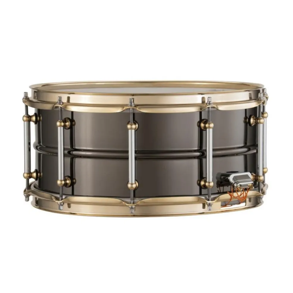 Pearl Limited Edition 14x6.5 SensiTone Black Nickel Brass Snare Drum