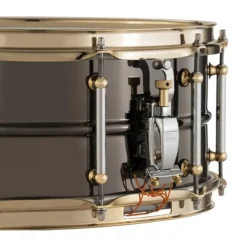 Pearl Limited Edition 14x6.5 SensiTone Black Nickel Brass Snare Drum