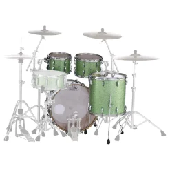 Pearl Master Maple Complete 4-Piece Shell Pack (10 x 7TT, 12 x 8TT, 16 x 16FT, 22 x 18BD) - Absinthe Sparkle