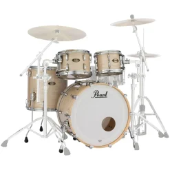 Pearl Masters Maple Gum 4-Piece Shell Pack - Platinum Gold Oyster