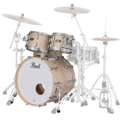 Pearl Masters Maple Gum 4-Piece Shell Pack - Platinum Gold Oyster