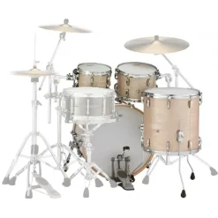 Pearl Masters Maple Gum 4-Piece Shell Pack - Platinum Gold Oyster