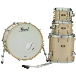 Pearl Masters Maple Gum 4-Piece Shell Pack - Platinum Gold Oyster