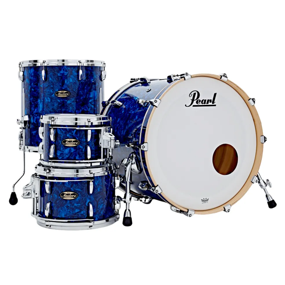 Pearl Masters Maple Gum 22" 4-Piece (R2 L-Rod) - Blue Abalone