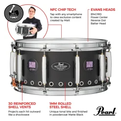 Pearl Matt Mcguire Tour Edition Snare 14X6.5