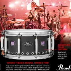 Pearl Matt Mcguire Tour Edition Snare 14X6.5