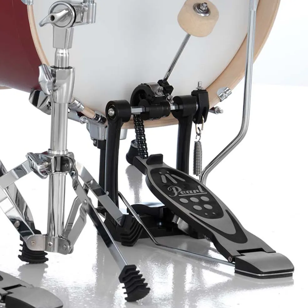 Pearl Midtown 4-pc Compact Drum Set w/Hardware - Matte Red