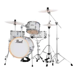 Pearl Midtown Series MT564C33 4-piece Drum Set with Hardware - Pure White