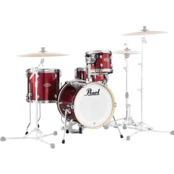 Pearl Midtown Shell Pack - 10, 13FT ,13S , 16K - Black Cherry Glitter