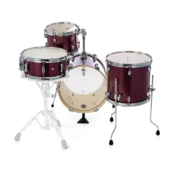 Pearl Midtown Shell Pack - 10, 13FT ,13S , 16K - Black Cherry Glitter