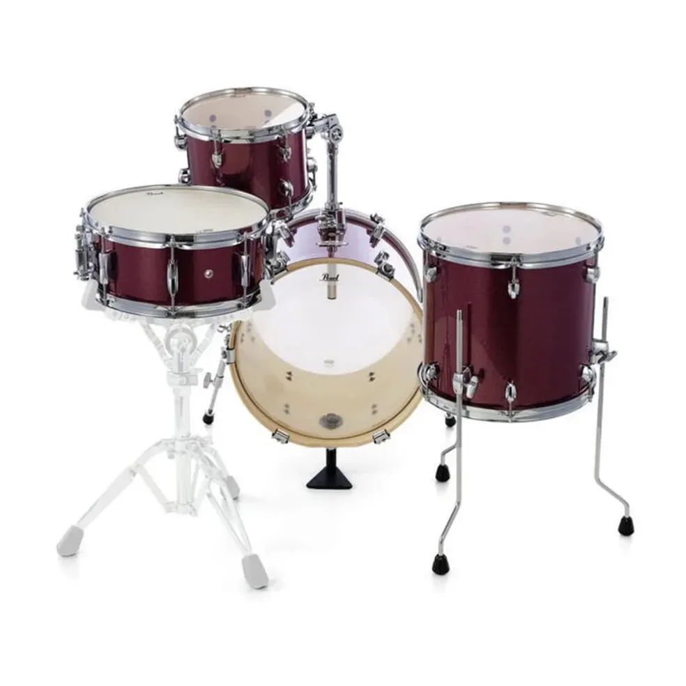 Pearl Midtown Shell Pack - 10, 13FT ,13S , 16K - Black Cherry Glitter
