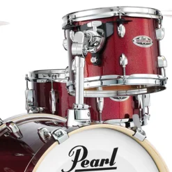 Pearl Midtown Shell Pack - 10, 13FT ,13S , 16K - Black Cherry Glitter