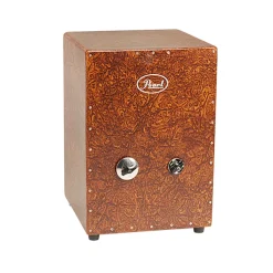 Pearl Percussion Cajon with Adjustable Brazilian Platinella-style Jingles