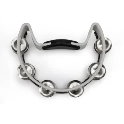 Pearl Quick Draw Tambourine Steel Jingles with Quickmount Holder - X Model