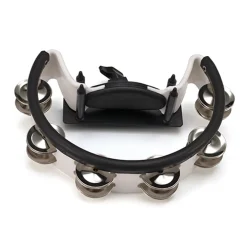 Pearl Quick Draw Tambourine Steel Jingles with Quickmount Holder - X Model