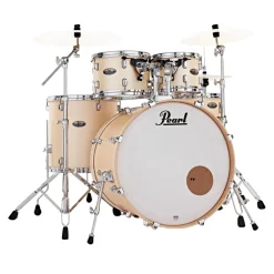 Pearl 22" Decade Maple 5-Piece Fusion Plus Kit with Hardware Pack - Satin Gold Meringue