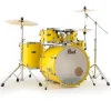 Pearl 22" Decade Maple 5-Piece Drum Kit Package with Zildjian Cymbals (S Series) & Hardware - Solid Yellow