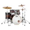 Pearl 22" Decade Maple 5-Piece Drum Kit Package with Zildjian Cymbals (S Series) & Hardware - Satin Brown Burst