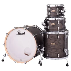 Pearl 20" Session Studio Select 4-Piece Shell Pack - Black Satin Ash