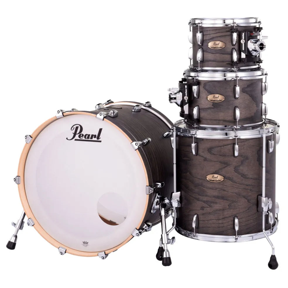 Pearl 20" Session Studio Select 4-Piece Shell Pack - Black Satin Ash