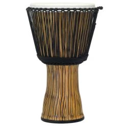 Pearl 14" Synthetic Shell Djembe Rope Tuned - Zebra Grass
