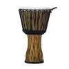 Pearl 10" Synthetic Shell Djembe Rope Tuned - Zebra Grass