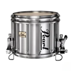 Pearl 13"X11" Championship FFS Marching Snare Drum Brushed Silver