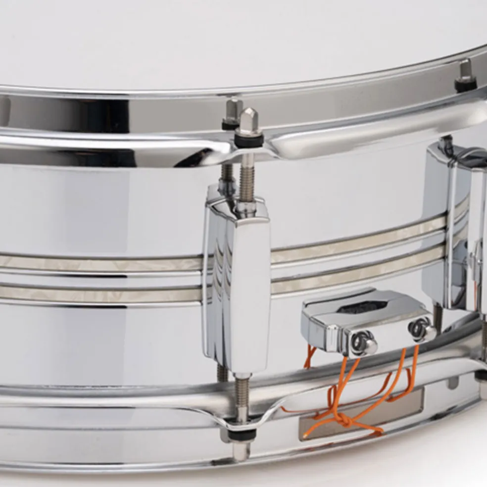 Pearl 14"x5" Duoluxe Chrome Over Brass Snare Drum