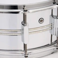 Pearl 14"x5" Duoluxe Chrome Over Brass Snare Drum