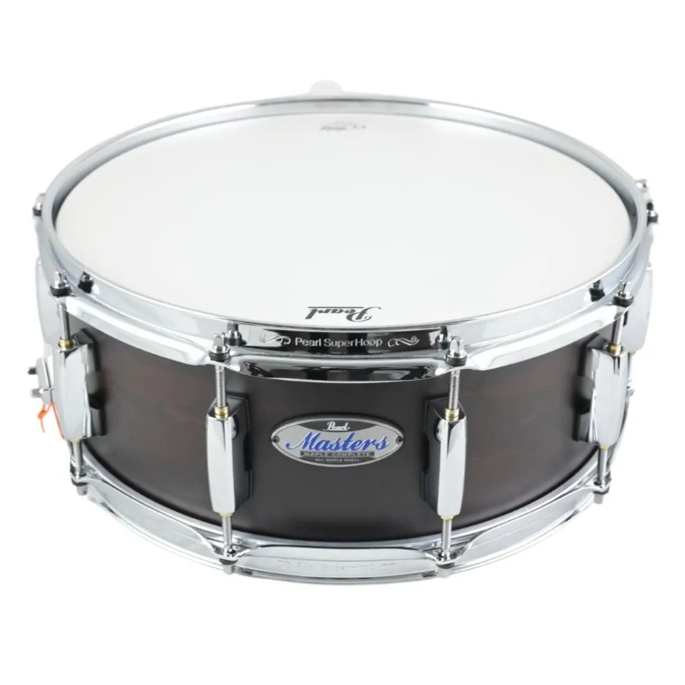 Pearl 14"x5.5" Masters Complete Snare Drum - Antique Walnut