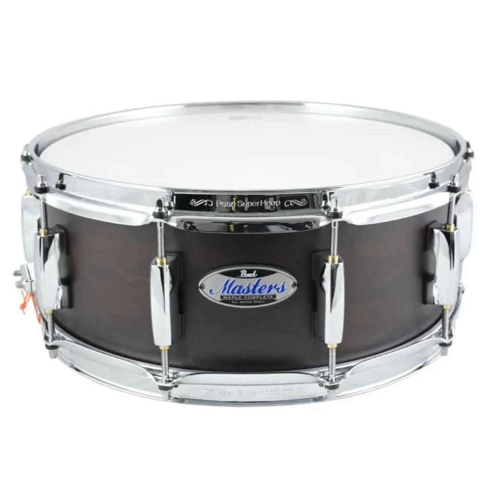 Pearl 14"x5.5" Masters Complete Snare Drum - Antique Walnut