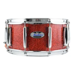 Pearl 14"x6.5" Masters Complete Snare Drum - Vermillion Sparkle