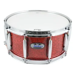 Pearl 14"x6.5" Masters Complete Snare Drum - Vermillion Sparkle