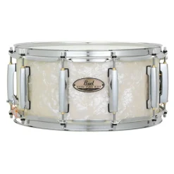 Pearl 14"x6.5" Session Studio Select Snare Drum - Nicotine White