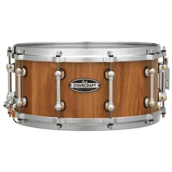 Pearl 14"x6.5" StaveCraft Makha with Thai Oak DadoLoc Snare Drum