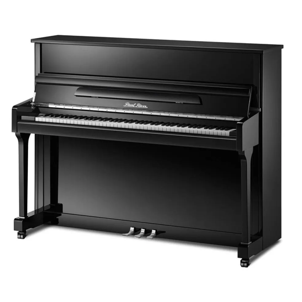 Pearl River - UP121S Upright Piano - Black
