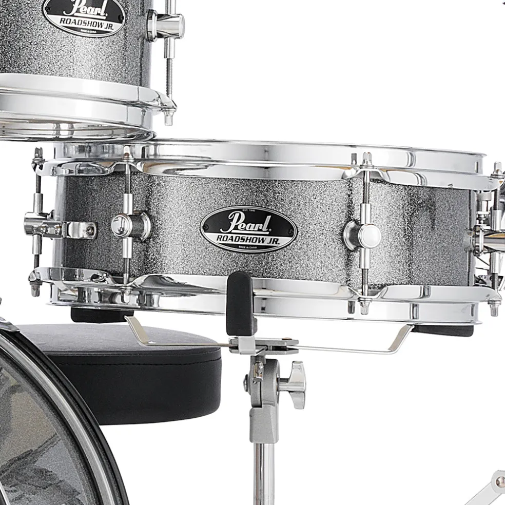 Pearl Roadshow Junior 5-Piece Drum Kit Pack with Hardware & Cymbals - Grindstone Sparkle