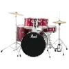 Pearl Roadshow 20" 5-PCS Fusion Drum Kit with Hardware and Cymbals - Red Wine