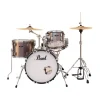 Pearl Roadshow X 18" 4-Piece Drum Kit Package with Zildjian Cymbals & Hardware - Bronze Metallic