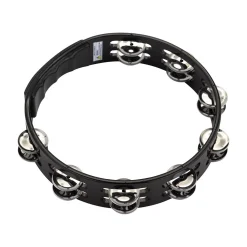 Pearl Tambourine 10" Headless Wood Stainless Steel Jingle