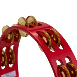 Pearl Tambourine 10" Headless Wood Stainless Brass Jingle