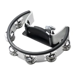 Pearl Tambourine Steel Jingles w/ Mount Holder