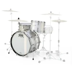 Pearl 75th Anniversary President Series Phenolic 22" 3-Piece Shell Pack Lauan - Pearl White Oyster