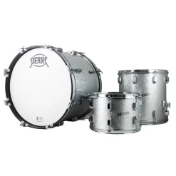 Pearl 75th Anniversary President Series Deluxe 20" 3-Piece Shell Pack Lauan - Silver Sparkle