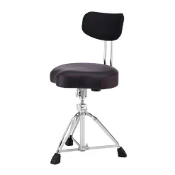 Pearl Throne Saddle Style Multi-Core Foam Cushion w/ Detachable Back Rest