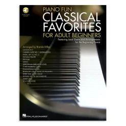 Piano Fun Classical Favorites For Adult Beginners