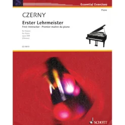 Piano Library Czerny First Instructor Opus 599 Complete