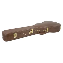 Premium LP Case - Brown w/ Red Plush Interior