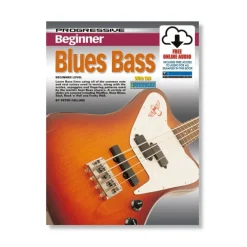 Progressive Beginner Blues Bass - Book/Online Audio
